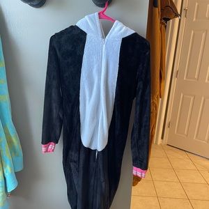 Panda costume pajamas